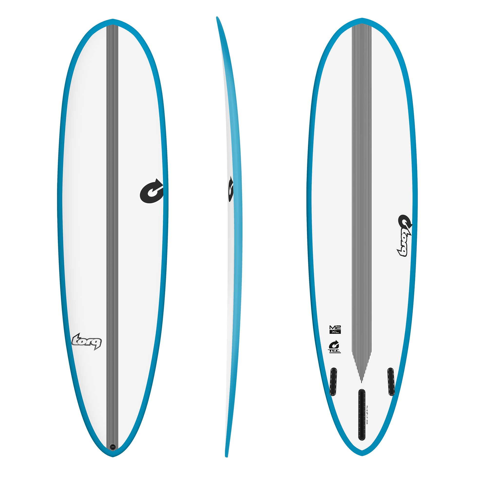 Planche de Surf Funboard M2 XL TEC Torq blanc