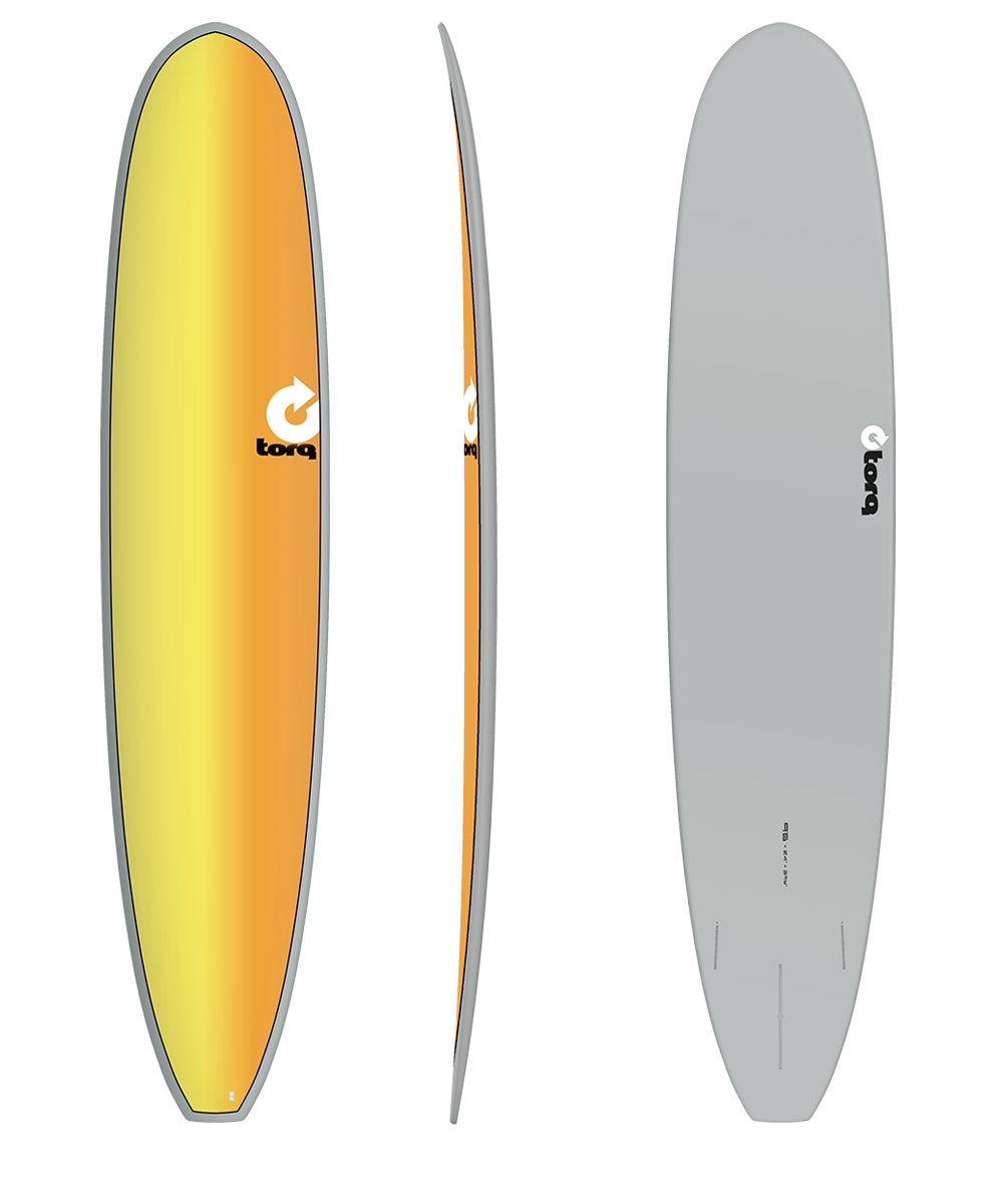 Longboard Fade TET 9'6 Gris / Orange