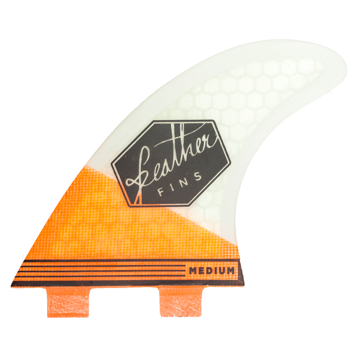 Dérives de surf Ultralight Dual Tab Orange Blanc