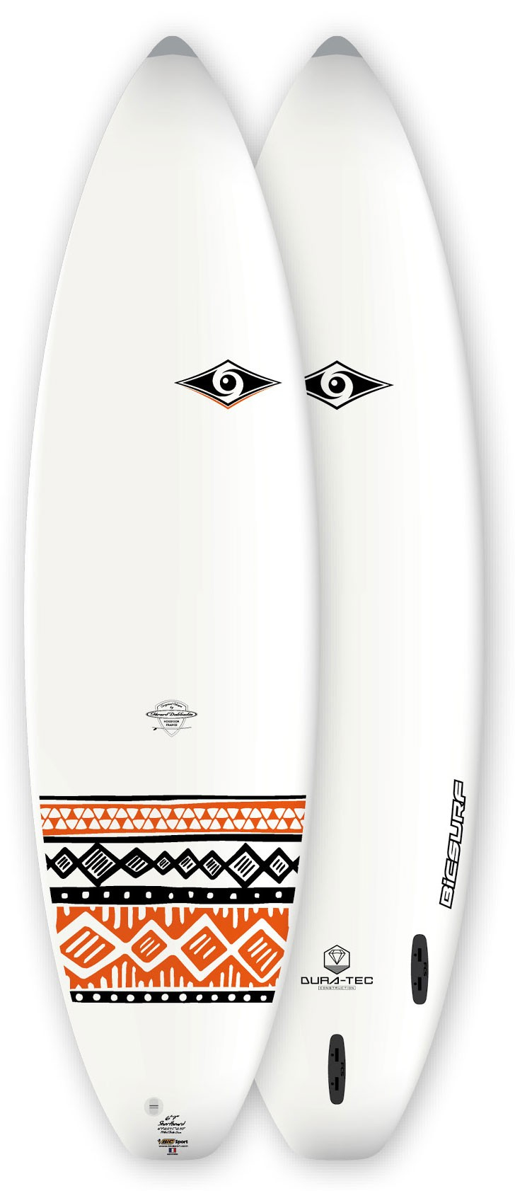 Planche de surf shortboard 6'7
