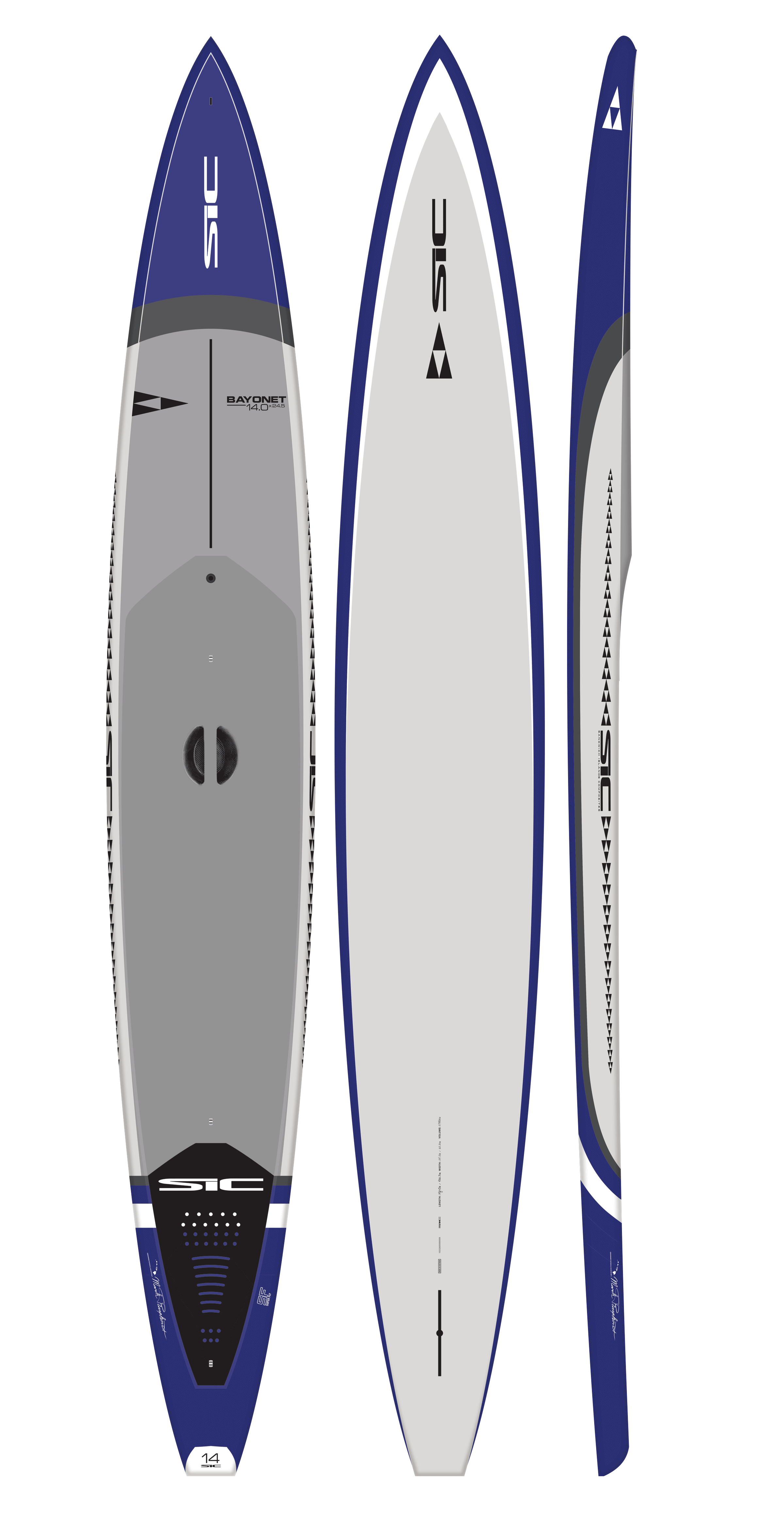 Stand Up Paddle (SUP) rigide bayonet (SF)