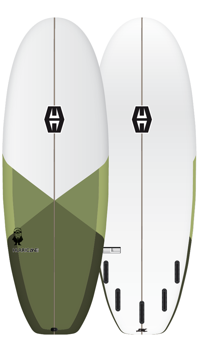 Planche de Surf Hurricane surf MINI SIMMONS 5'10