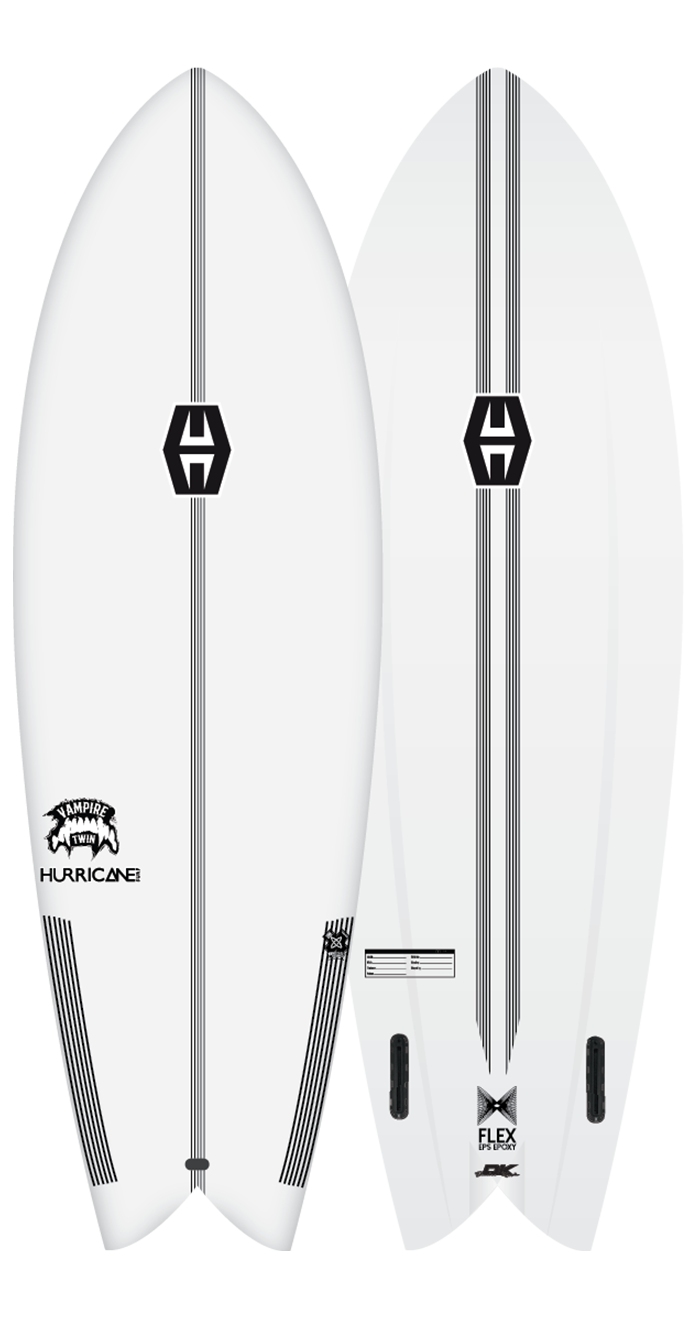 Planche de surf Vampire Twin 5'8'